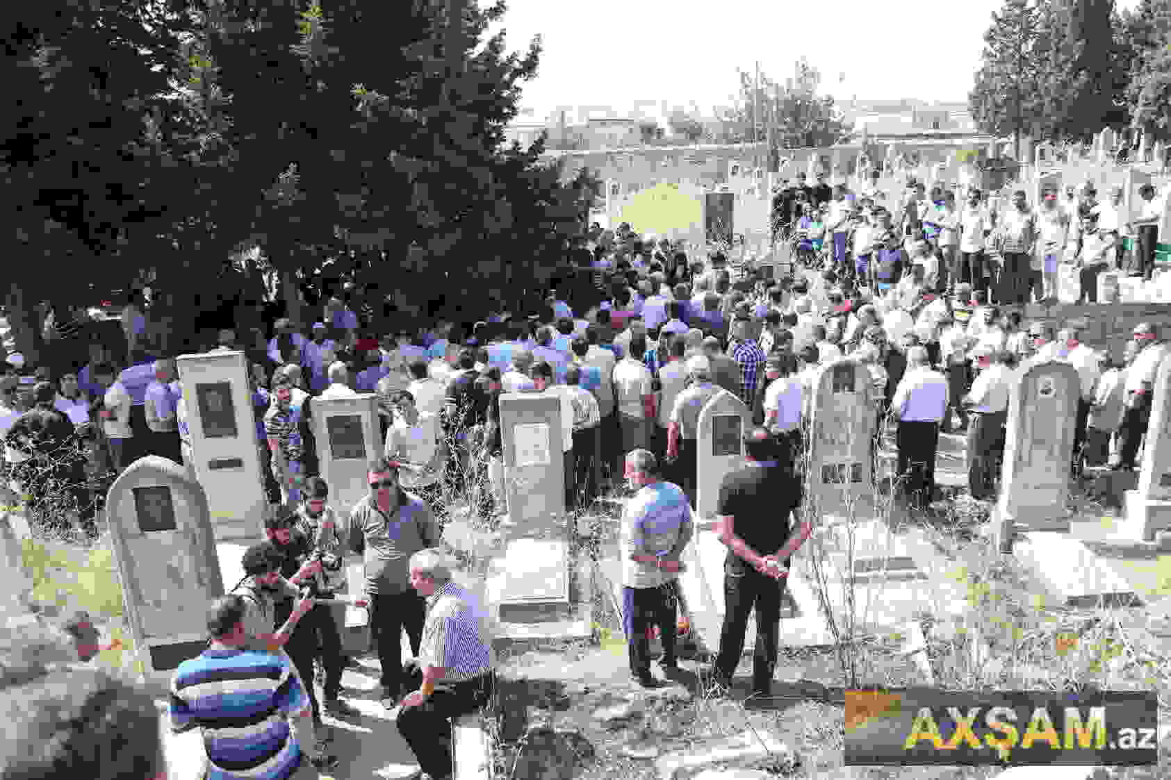 Bayram Kürdəxanılı dəfn olundu -   VİDEO-FOTOLAR